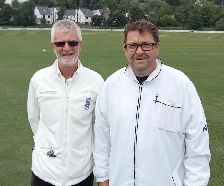 Umpires - Simon Richards and Huw Simkins